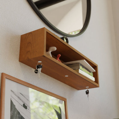 Entryway Organizer in Cherry - Krovel Handmade in Maine