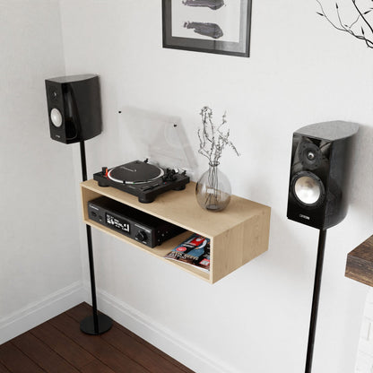 Stereo Table in Maple - Krovel Handmade in Maine