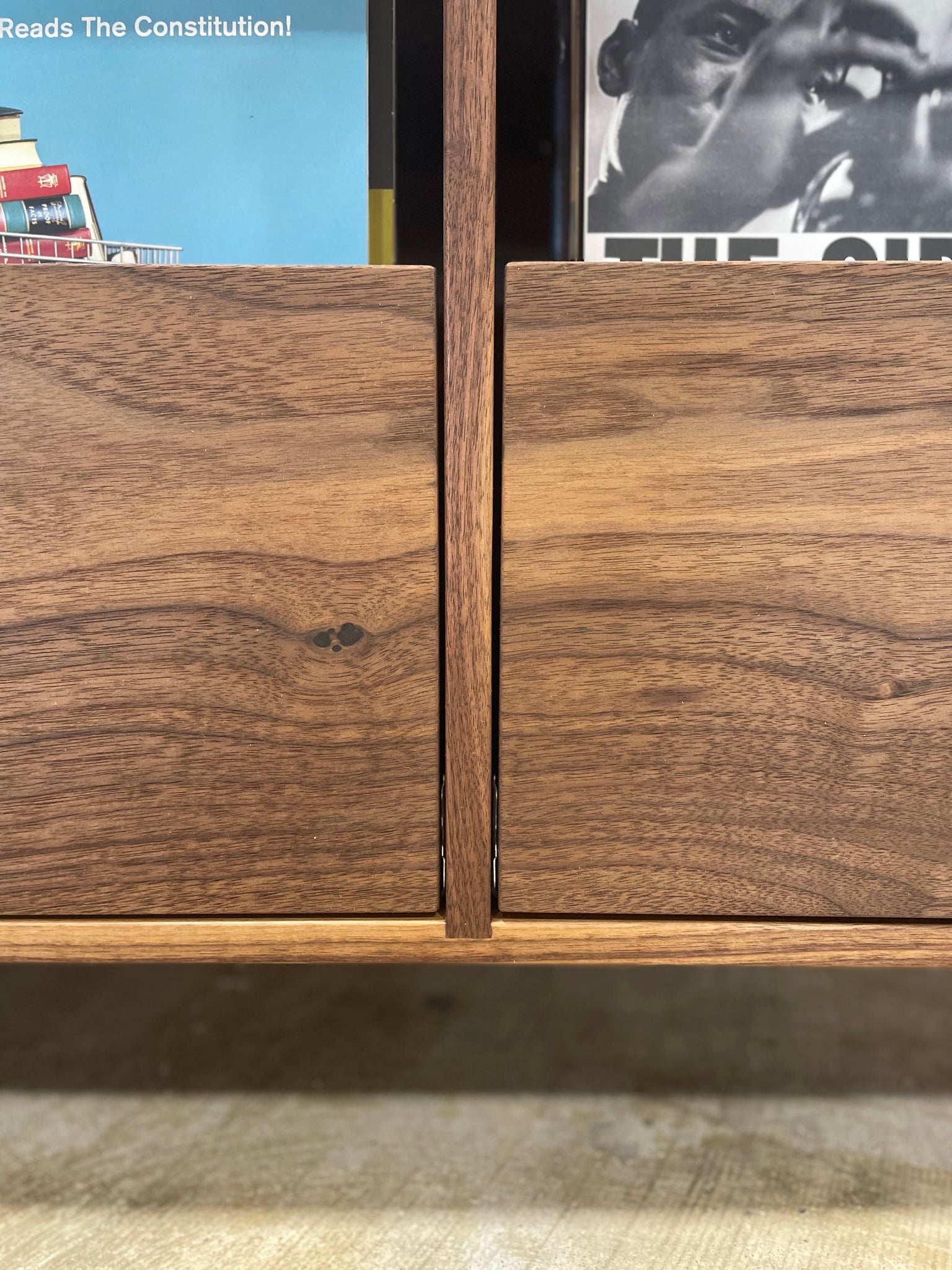 8 Drawer Record Credenza - Krovel Furniture Co. Handmade in Maine