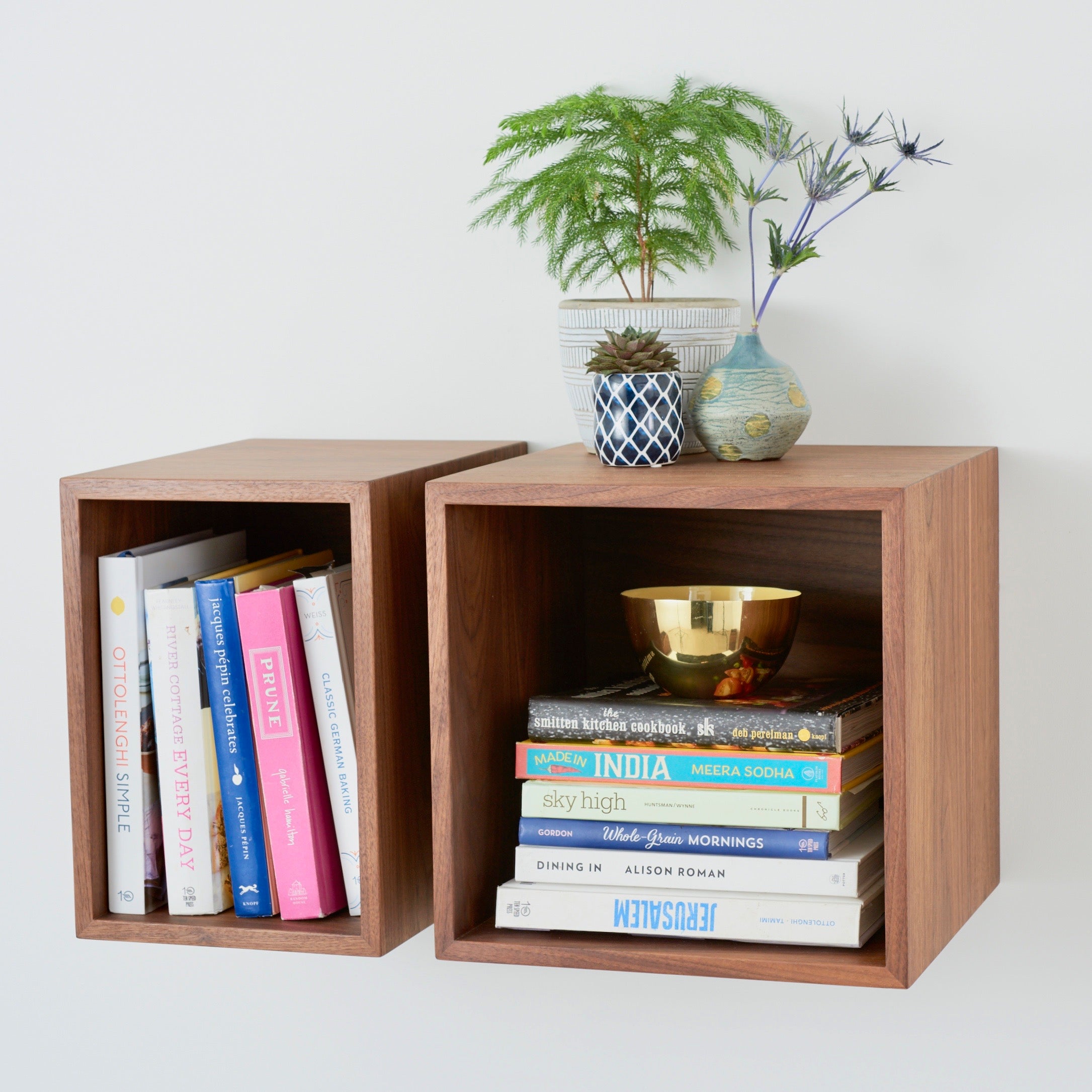 Walnut Cupboard with Shelf and Sliding Doors – Krovel Furniture Co.