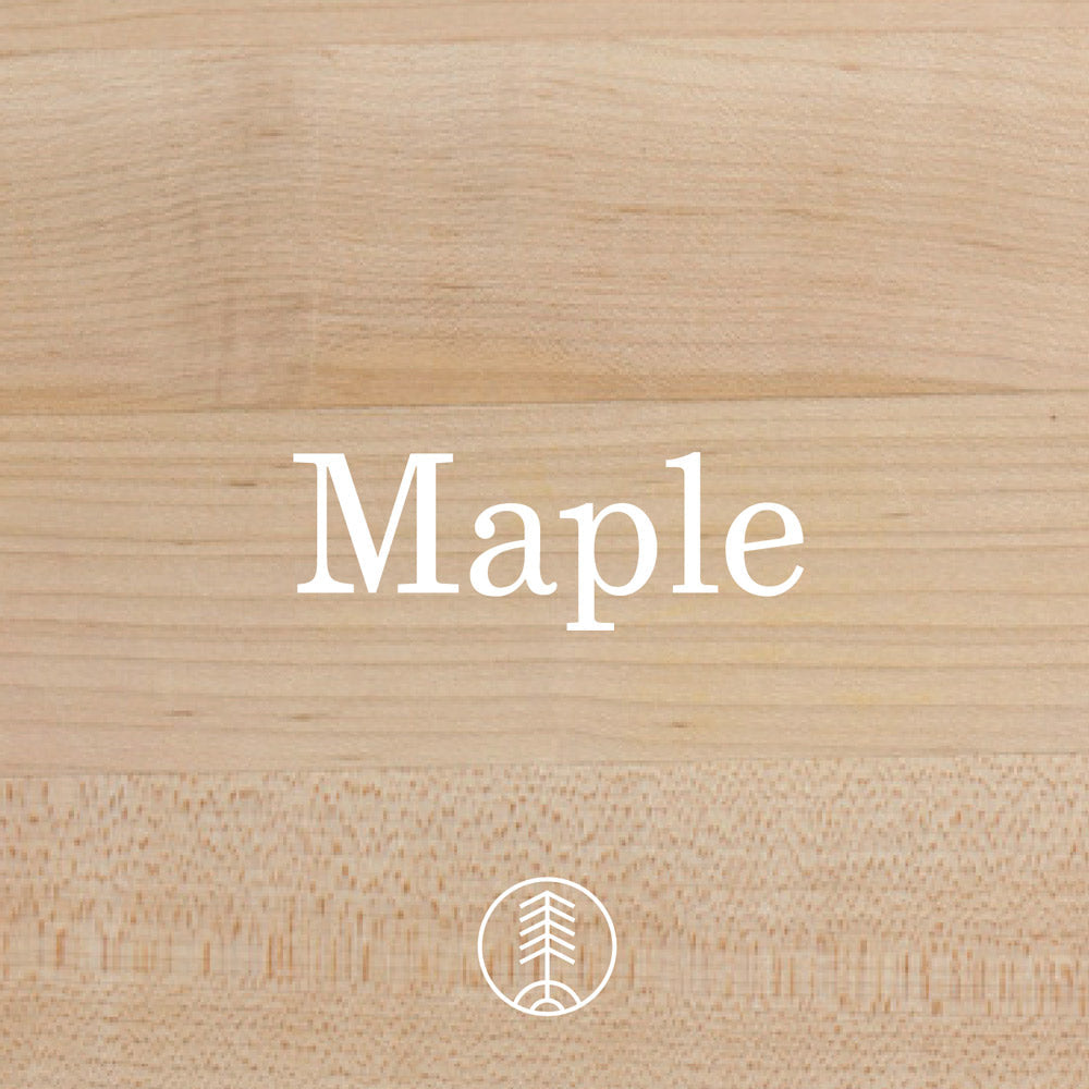 Wood Sample - Krøvel Furniture Co. Maple Handmade in Maine